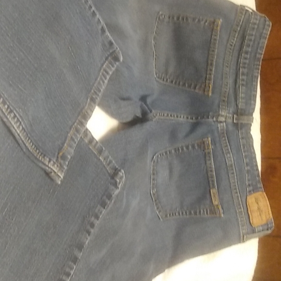 Levi's low rise bootcut jeans  size12L  blue denim - Picture 2 of 2